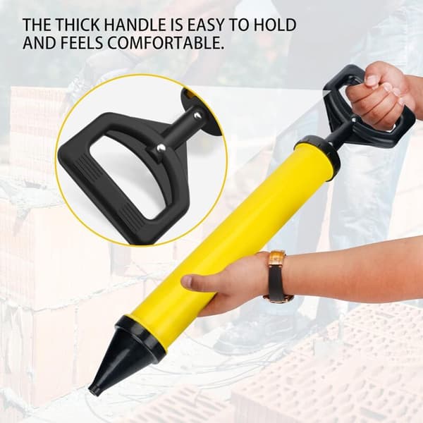Cement Grouting Tool Cement Pump Set Grout Guns with Nozzle Mortar Sprayer Kit for Lime Patio Paving Brick