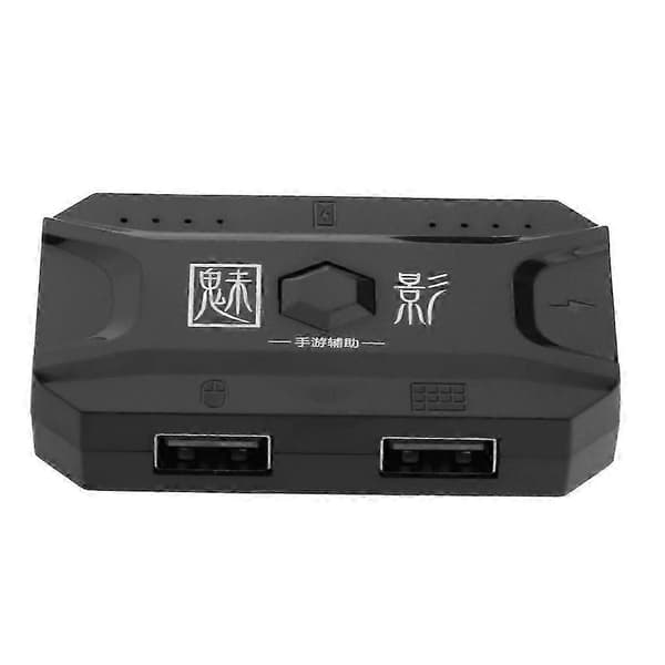 2x peli näppäimistö hiiri sovitin USB-keskitin muunnin Android-puhelimille
