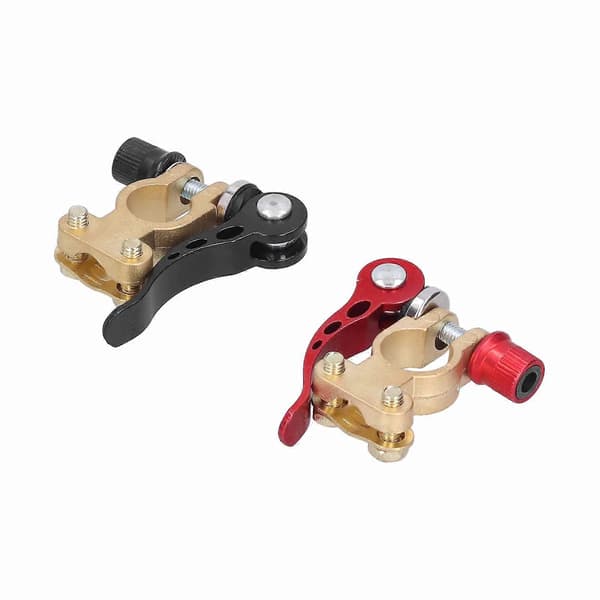 2pcs Battery Terminals Quick Disconnect Shut Off Connector for 12V 6V 24V Boat UTV Tractor