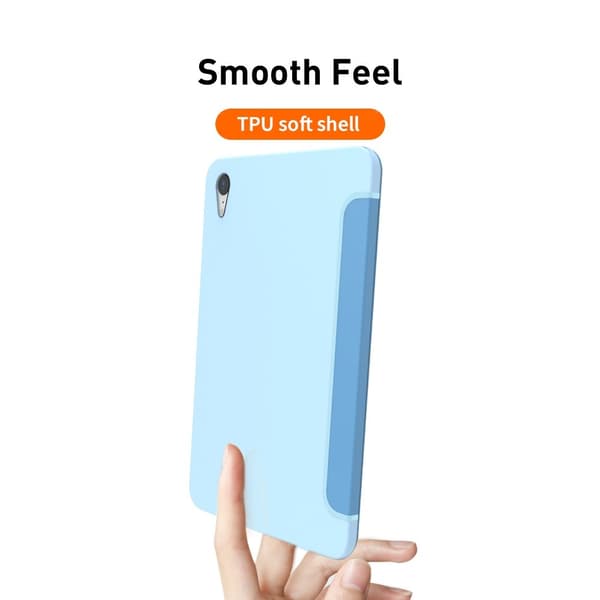iPad Mini 2024/2021 Cover Slankt Tri-Fold Sort 150