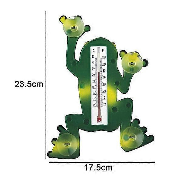Frø Tegneserie Sugetermometer: Indendørs & Udendørs Termometer