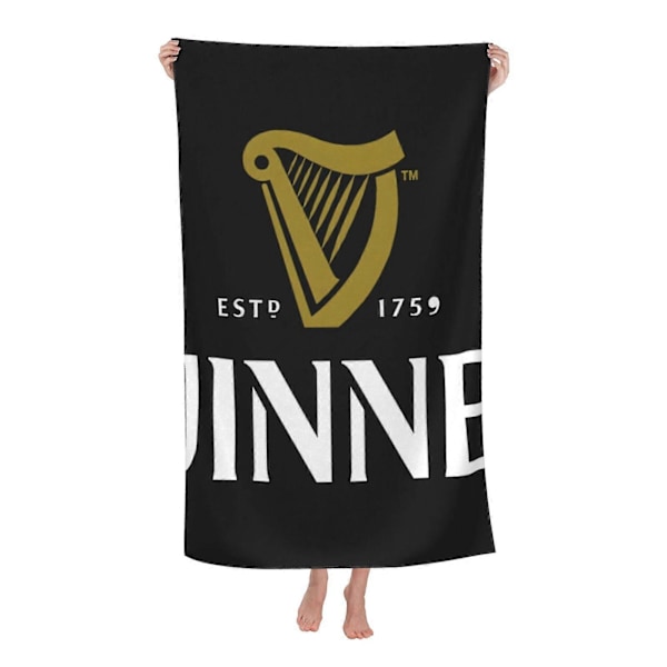 Guinness Kylpypyyhe Unisex Pyyhkeet Muoti Pyyhe Superhieno Kuitu Rantapyyhkeet-DW676