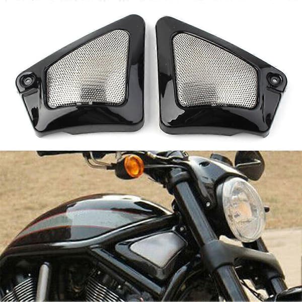 1 par L&R front airbox ramme hals sideafdækning til V-Rod VRSCD VRSCDX VRSCA 2002-2017, B Colour B