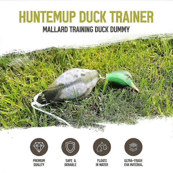 Den ultimative træningsdummy til andehunde - Hound Dead Mallard - Ideel til effektiv hundetræning - GSL