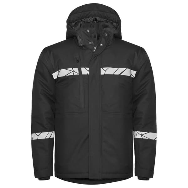 Projob Herre Progression Advarsel Polstret Softshelljakke M Sort Black M