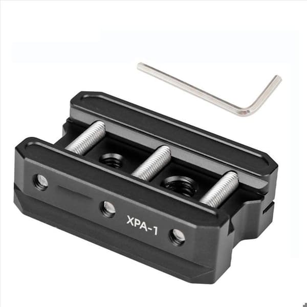 4x Arca Picatinny-plate, ARCA klaring platekonvertering, svalehaleadapter for jaktstativ