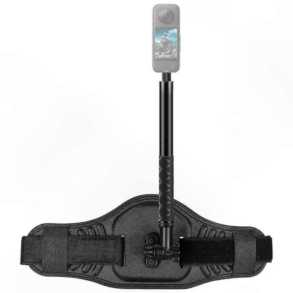 Action Camera midjebeltemontering med Selfie Stick Monopod for GoPro Insta360 DJI og andre merker Not Specified