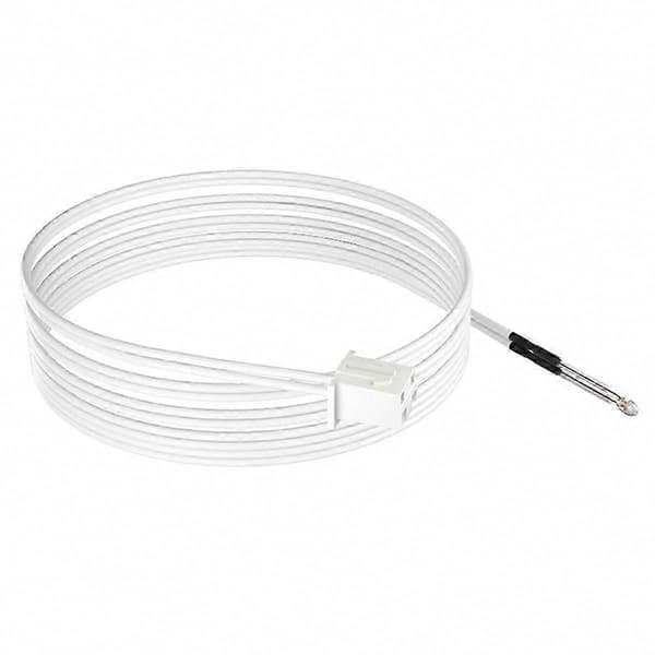 5 stk. NTC 100K Glasperle Termistor til 3D-printer, 3950 Ohm Temperatursensor med XH2.54-2P Stik White