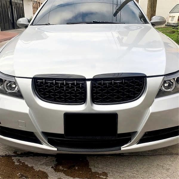 Front Grill Nyrer til 3 Serie E90 E91 2005-2008 51137120008 51137120007 Grill Bright Black