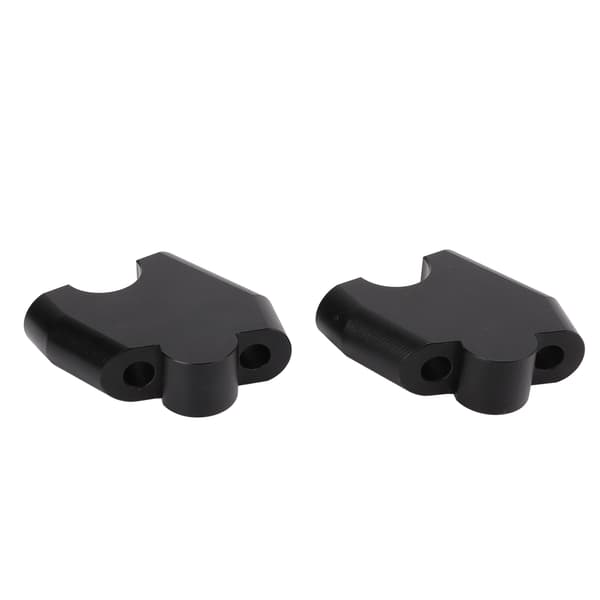 2 PCS Handlebar Clamp Aluminum Alloy Replacement for CB500F CB500X 2013-2017 Black