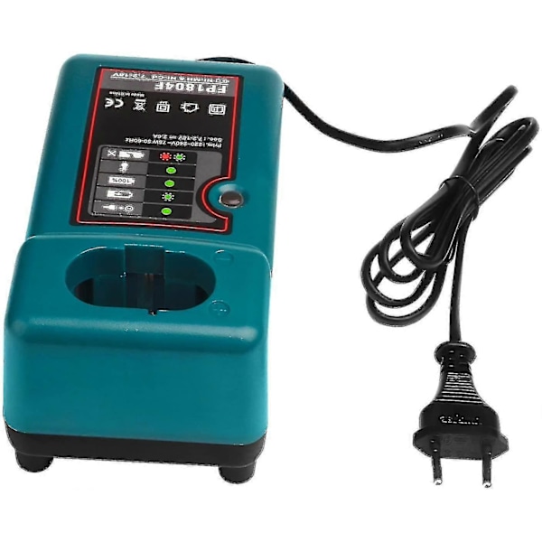 Ni-cd & Ni-mh Batterilader For Makita Lader Dc18ra, Dc1414 7.2v-18v Batteri Erstatning Strømverktøy