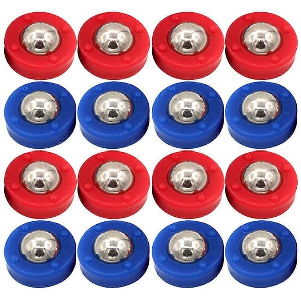 24 stk Mini Shuffleboard Bordspill Ruller Kuler Shuffleboard Curling Erstatningstilbehør