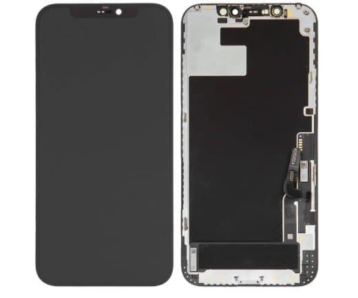 Udskiftningsskærm Kompatibel med iPhone 12 Pro Max sort black