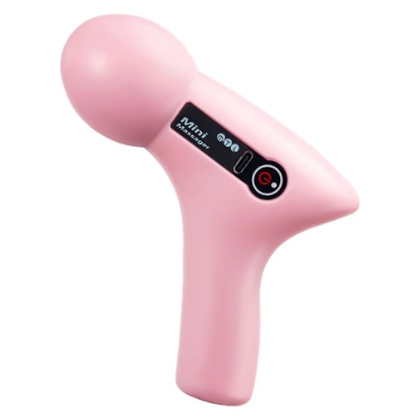 Mini Fascia Gun Hemma Kvinnlig Cervikal Mask Bärbar Muskelavslappningsmassager Elektrisk Massager pink