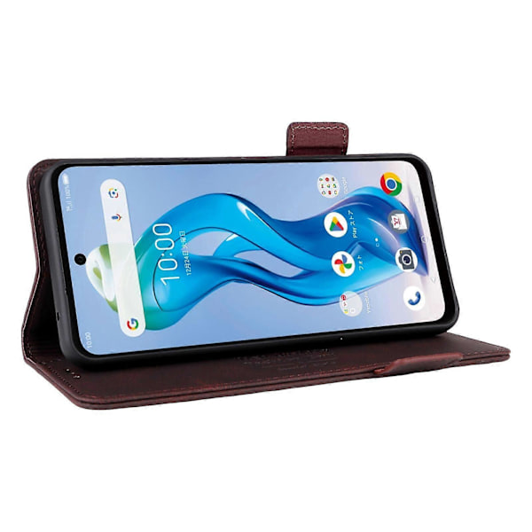 Læder Telefon Cover Til ZTE Nubia S 5G A403ZT Brown