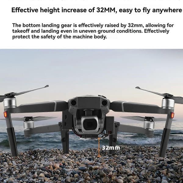 Quick Release Airdrop til DJI Mavic 2 Pro/Zoom Leveringssystem til vielsesringe og gaver Transporttilbehør til drone
