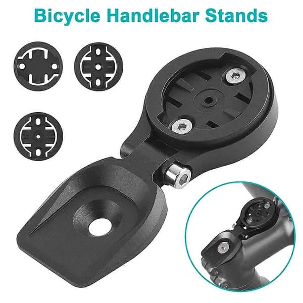 Cykelcomputerholder Justerbar Montering Stopur Speedometer Støtteholder Cykelcomputer Frempindsholder