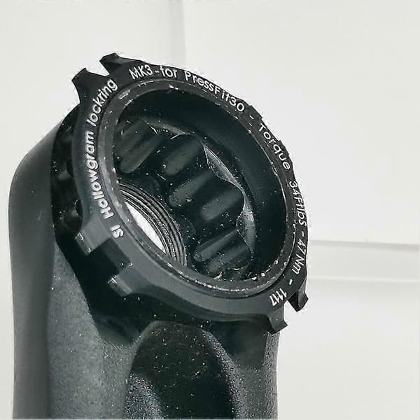 Cannondale Hollowgram Spider Låsring KP021 CNC Aluminiumlegering