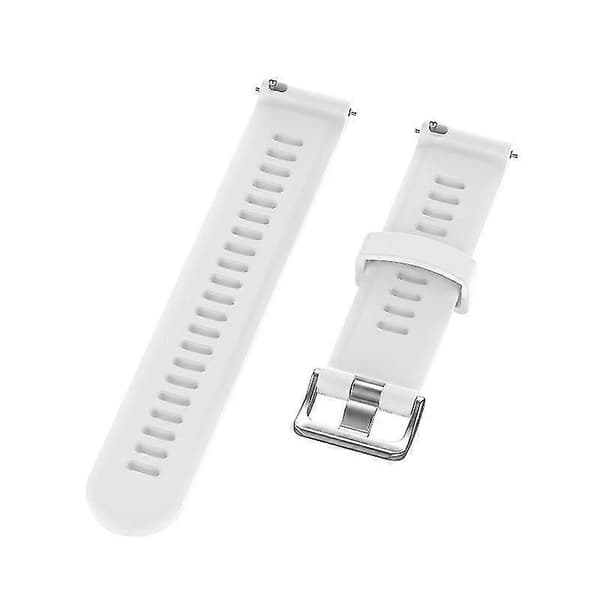 Garmin Forerunner 245 Silikone Urrem Udskiftningsrem til Forerunner 245 White