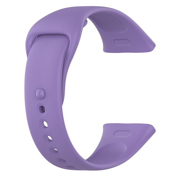 Silikoniranneke Yhteensopiva Redmi Watch 3:n kanssa Kellon ranneke SmartBand Urheilu Rannekoru Bralet Vaihto Lavender Purple