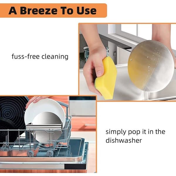 Smash Burger Press til Kogeplade, Hamburger Press Patty Maker, Kødfordeler i Rustfrit Stål, Etiket