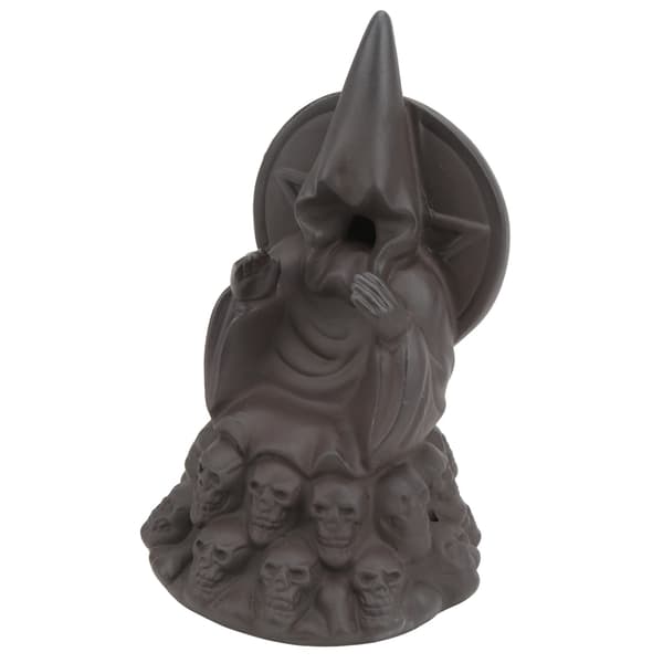 Skull Waterfall Incense Holder New Design Handmade Ceramic Backflow Incense Burner for Bedroom Study Office