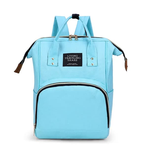 Personalized Embroidered Name Large Capacity Mummy Bag, Hand Shoulder Multifunctional Backpack Customized LOGO Baby Bag~06871