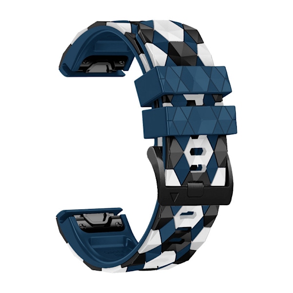 Silikoninen ranneke Garmin Fenix 7x 7 6 5 6X Pro 5X Plus Fenix 3HR Quick Release 22 26mm -rannekkeelle Garmin Enduro 2 -kellonauha lime 22mm width strap