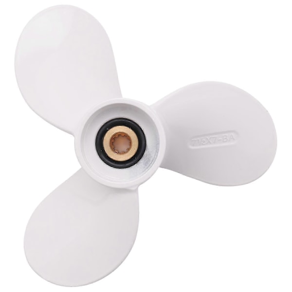 7 1/2X7 Til 4Hp 5Hp 6Hp Til 9 Tand Spline Aluminium Propeller Påhængsmotor Bådmotorer Marine Propeller 6E0-45943-01-El