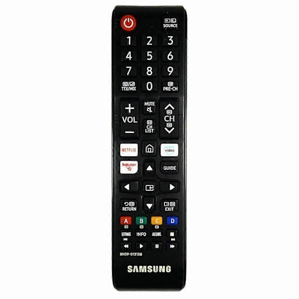 Ny Original BN59-01315B Fjärrkontroll För Samsung NETFLIX LCD TV UE75RU7179