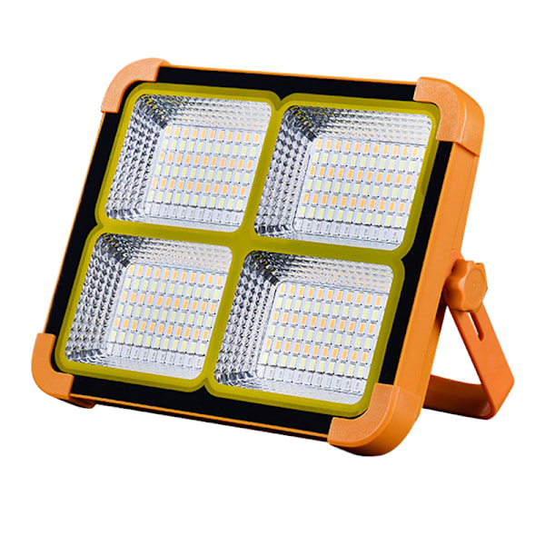 Solcellelamper Udendørs Genopladelig Solcelleprojektør LED Reflektor Spotlight Genopladelig Projektør Byggepladslampe 10000LM