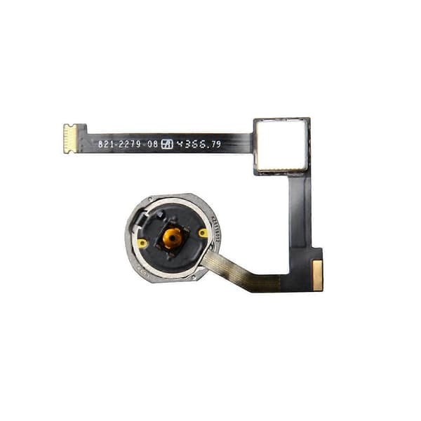 (Ny) Hemknappmontering Flexkabel för iPad Pro 12.9 tum / iPad mini 4, Stöder inte fingeravtrycksidentifiering (Guld) Gold