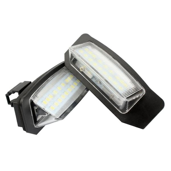 Til Mitsubishi OUTLANDER Nummerpladelys Lancer LED Bil Nummerpladelys Samling Hvidt Lys