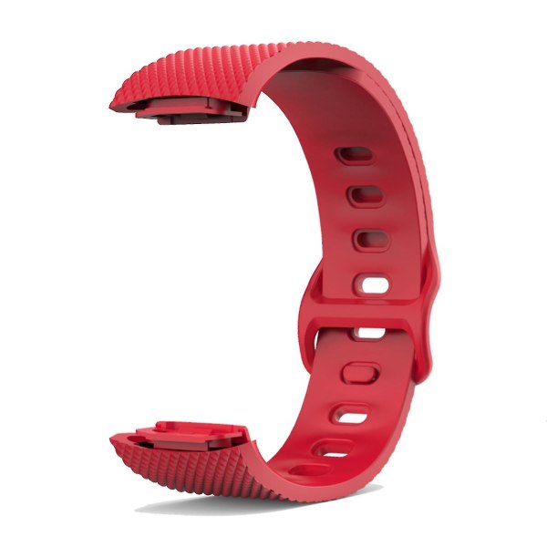 Ersättning Tpu Smart Watch rem för Samsung Gear Fit2 Sm-r360/fit2 P Red