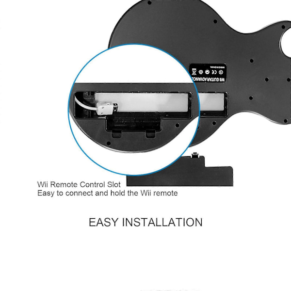 til PC/Playstation 3 Rockband Clone Hero Guitar Hero Spil Trådløs Controller black
