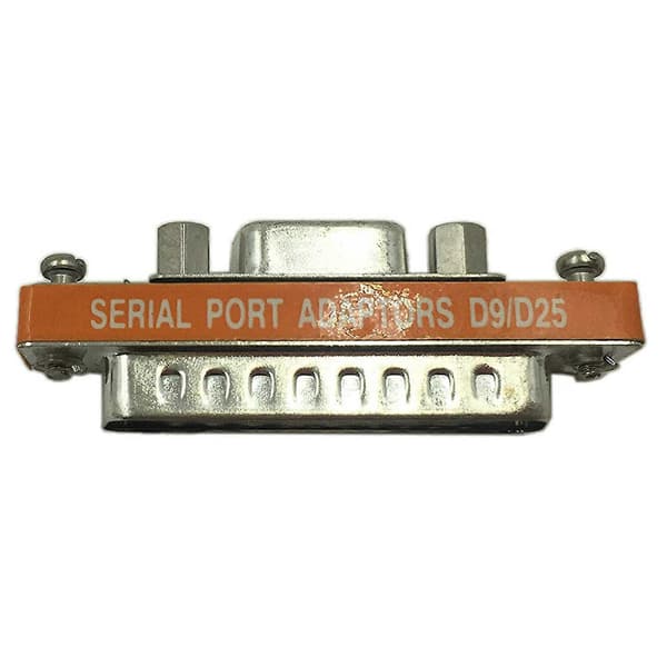 DB9 hun til DB25 han Mini seriel port kabeladapter kønskifter