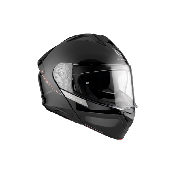 Kypärät - Casco De Moto Modular Atom 2 SV - Monipuolisuus ja teknologia NEGRO S