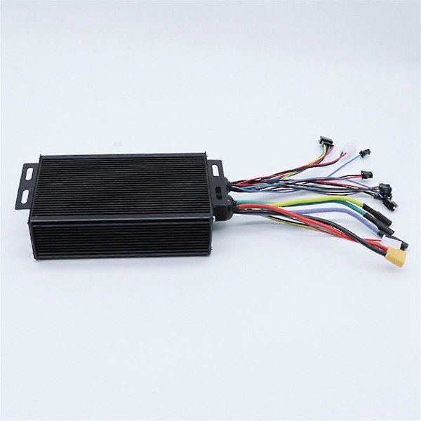 3000W Elcykel Controller System 48V-72V 60A Dual Mode 18 Rør Sinusbølge Controller black
