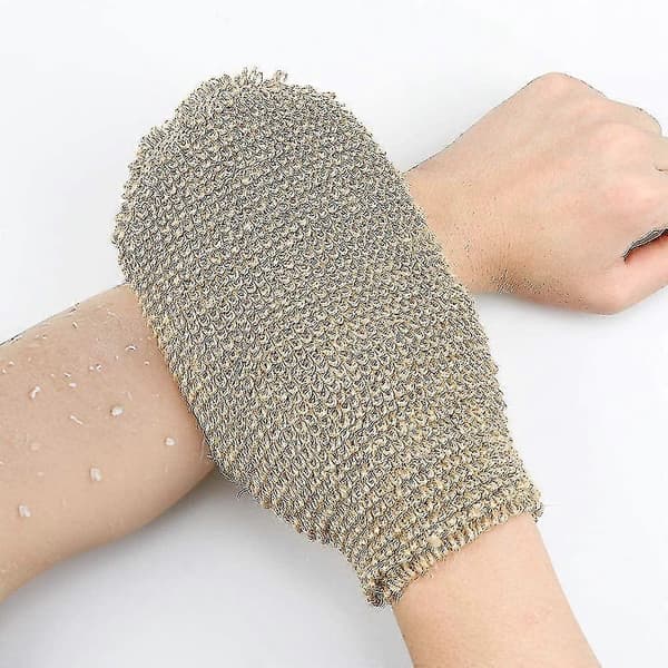 Sangle Lave Dos Gant De Crin Eponge Dos Douche Bain Mænd Kvinder