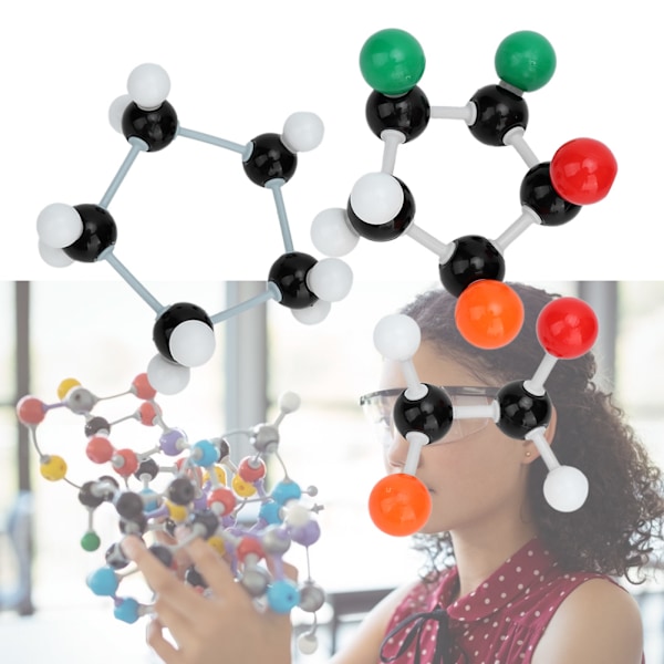 240 st Molekylär Organisk Oorganisk Struktur Kit Atomlänk Modellset för Studentlärare