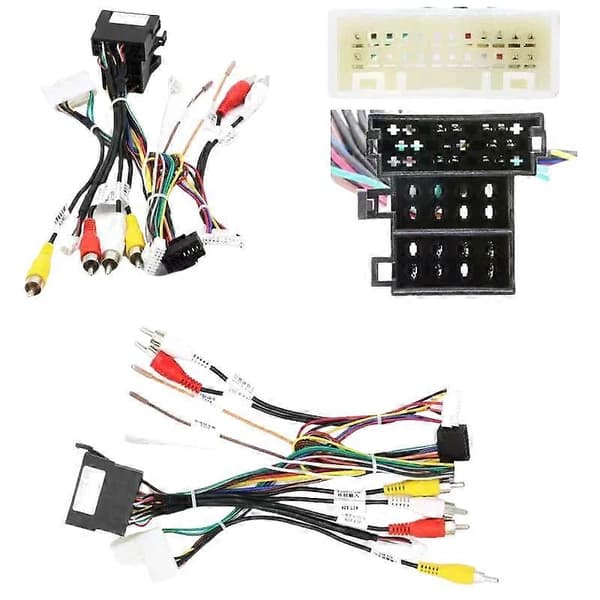 För Hyundai Tucson 2 LM IX35 2009 - 2015 Android Bilradio Canbus Box Decoder Kabelhärva Adapter Strömkabel HY-SS-04 XP-XB-436 HY-SS-04