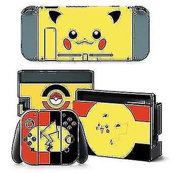 Skyddande huddekaler klistermärke för Nintendo Switch-konsol - Pokemo...