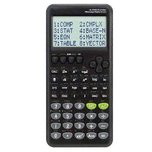 991ESPLUS2nd Vitenskapelig kalkulator Funksjonskalkulator Studenteksamen