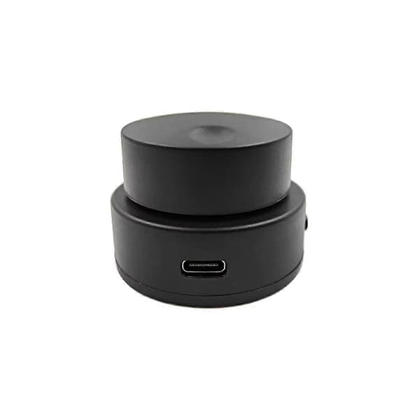 USB volumkontroller USB kablet + Bluetooth multimediekontroller tilpasset lite tastatur volumjustering Black