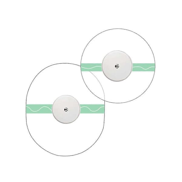 30 stk./sett Sports Sensor Patchs Protector Freestyle Selvklebende lapper Klar Vanntett Sensorbeskyttelse Transparent