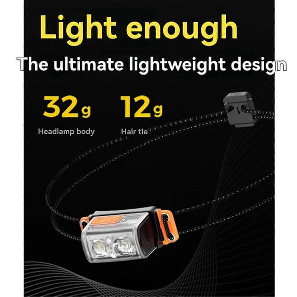 FLEXTAILGEAR TINY HELIO 600Z LED-pandelygte med 6 tilstande