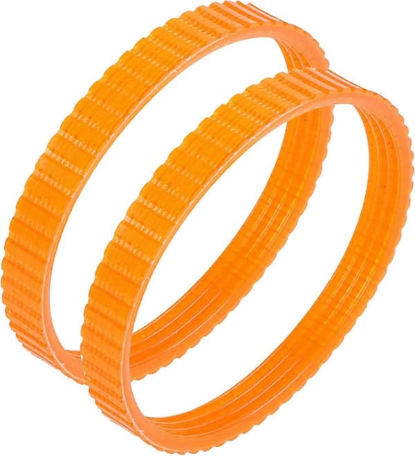 2-pak 9,6 mm orange 1900B drivrem til elhøvl