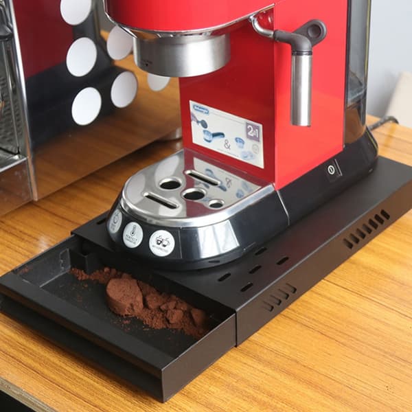 Profesjonell kaffegrutbeholder i rustfritt stål espressobeholder restboks