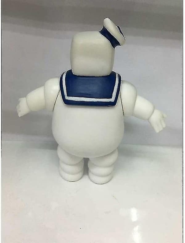 Marshmallow Man + Slimer Grön Spöke Ghostbusters Actionfigur Barn Leksaker Dockor