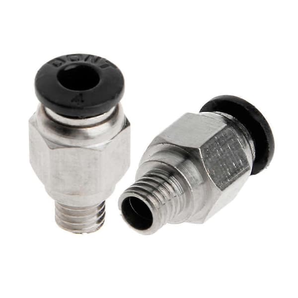 5 st PC4-M6 Rak Pneumatisk Koppling Snabb Push-to-Connect Koppling